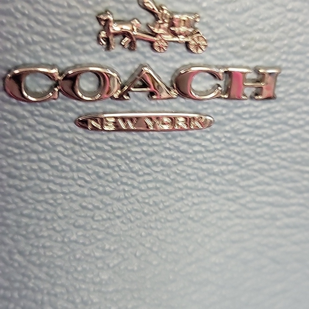 Coach #38417 Floral Gray Minette Women's Bag Preloved - Picture 8 of 13